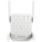 Повторитель беспроводного сигнала Digma D-WR310 (D-WR310V2), N300 Wi-Fi, белый - Фото 6