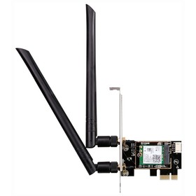 Сетевой адаптер Wi-Fi D-Link DWA-X582/RU/A2A AX3000 PCI Express (ант.внеш.съем) 2ант.