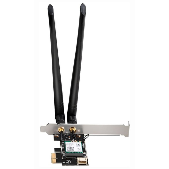 Сетевой адаптер Wi-Fi D-Link DWA-X582/RU/A2A AX3000 PCI Express (ант.внеш.съем) 2ант. - фото 51608528