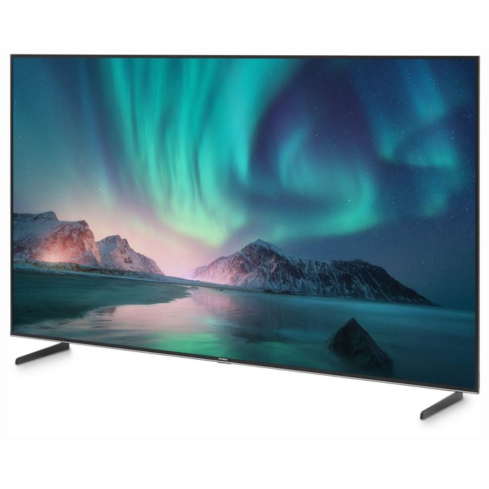 Телевизор LED Hyundai 85" H-LED85BU7007 Android TV Metal черный/черный 4K Ultra HD 60Hz DVB   106862 - фото 51610443