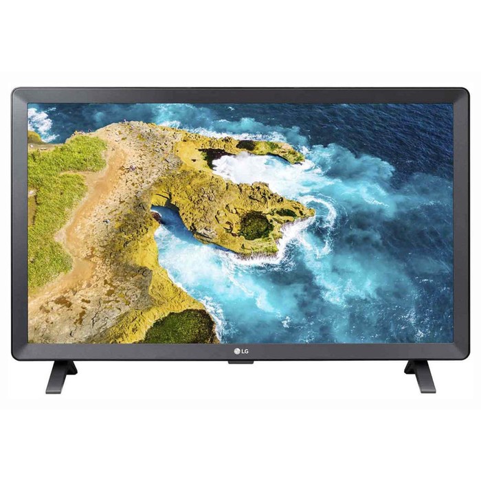 Телевизор LED LG 24" 24TQ520S-PZ серый HD 50Hz DVB-T DVB-T2 DVB-C USB WiFi Smart TV (RUS) - Фото 1