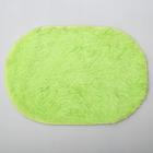 Коврик для ванной Доляна «Пушистик», 41×61 см, зелёный - Фото 2