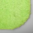 Коврик для ванной Доляна «Пушистик», 41×61 см, зелёный - Фото 3