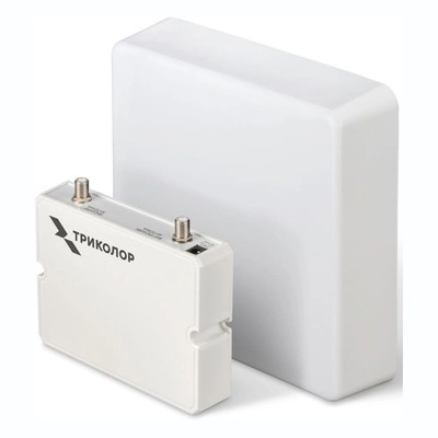 Усилитель сигнала Триколор TR-900/1800/2100-55-kit 20м двухдиапазонная белый (046/91/000557 106863