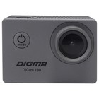 Экшн-камера Digma DiCam 180 серый - Фото 1