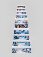 Набор подарочных новогодних коробок 10 в 1 «Новогодние каникулы», 32.5×20×12.5 - 12×7×4 см - Фото 2