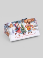 Коробки подарочные новогодние набор 10 в 1 «Новогодние каникулы», 32.5×20×12.5 - 12×7×4 см - Фото 4