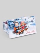 Коробки подарочные новогодние набор 10 в 1 «Новогодние каникулы», 32.5×20×12.5 - 12×7×4 см - Фото 6