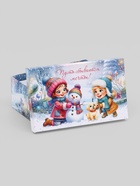 Набор подарочных новогодних коробок 10 в 1 «Новогодние каникулы», 32.5×20×12.5 - 12×7×4 см - Фото 7