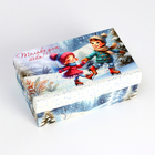 Набор подарочных новогодних коробок 10 в 1 «Новогодние каникулы», 32.5×20×12.5 - 12×7×4 см - Фото 10