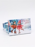 Набор подарочных новогодних коробок 10 в 1 «Новогодние каникулы», 32.5×20×12.5 - 12×7×4 см - Фото 11