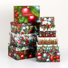 Набор подарочных новогодних коробок 10 в 1 «С новым годом», 32.5×20×12.5 - 12×7×4 см - Фото 3