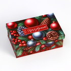 Набор подарочных новогодних коробок 10 в 1 «С новым годом», 32.5×20×12.5 - 12×7×4 см - Фото 11