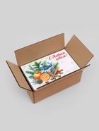 Набор подарочных новогодних коробок 10 в 1 «Мандариновое счастье», 32.5×20×12.5 - 12×7×4 см - Фото 16