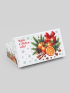 Набор подарочных новогодних коробок 10 в 1 «Мандариновое счастье», 32.5×20×12.5 - 12×7×4 см - Фото 3