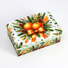 Набор подарочных новогодних коробок 10 в 1 «Мандариновое счастье», 32.5×20×12.5 - 12×7×4 см - Фото 6