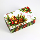 Набор подарочных новогодних коробок 10 в 1 «Ёлочные игрушки», 32.5×20×12.5 - 12×7×4 см - Фото 4