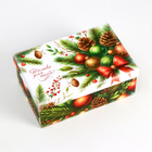 Набор подарочных новогодних коробок 10 в 1 «Ёлочные игрушки», 32.5×20×12.5 - 12×7×4 см - Фото 7