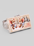 Набор подарочных новогодних коробок 10 в 1 «Зверята», 32.5×20×12.5 - 12×7×4 см - Фото 4