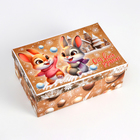 Набор подарочных новогодних коробок 10 в 1 «Зверята», 32.5×20×12.5 - 12×7×4 см - Фото 7
