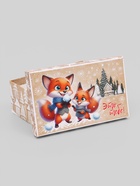 Набор подарочных новогодних коробок 10 в 1 «Зверята», 32.5×20×12.5 - 12×7×4 см - Фото 7