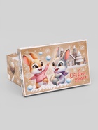 Набор подарочных новогодних коробок 10 в 1 «Зверята», 32.5×20×12.5 - 12×7×4 см - Фото 9