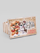 Набор подарочных новогодних коробок 10 в 1 «Зверята», 32.5×20×12.5 - 12×7×4 см - Фото 10