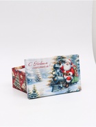 Набор подарочных новогодних коробок 10 в 1 «Дед мороз в санях», 32.5×20×12.5 - 12×7×4 см - Фото 12