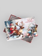 Набор подарочных новогодних коробок 10 в 1 «Дед мороз в санях», 32.5×20×12.5 - 12×7×4 см - Фото 13