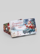 Набор подарочных новогодних коробок 10 в 1 «Дед мороз в санях», 32.5×20×12.5 - 12×7×4 см - Фото 3