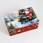 Набор коробок 10 в 1 "Дед мороз в санях", 32,5 х 20 х 12,5 - 12 х 7 х 4 см - Фото 4