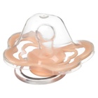 Соска - пустышка силиконовая классическая M&B, от 0 мес., с колпачком, персиковый - Фото 7