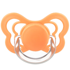 Соска - пустышка силиконовая классическая, от 0 мес., цвет оранжевый - фото 110750350