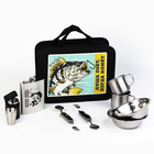 Подарочный набор посуды для похода «Душа поёт», 12 предметов - Фото 2