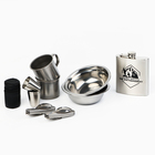 Подарочный набор посуды для похода «Медведь», 12 предметов - Фото 4