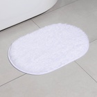 Коврик Доляна «Пушистик», 38×59 см, белый - Фото 7