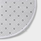 Коврик Доляна «Пушистик», 38×59 см, белый - Фото 5