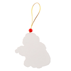 Ёлочная игрушка - подвеска деревянная «Дед Мороз и змея» - Фото 5