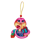 Ёлочная игрушка - подвеска деревянная «Змея с подарками» - Фото 2