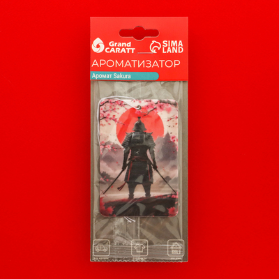Ароматизатор подвесной Grand Caratt Samurai, сакура