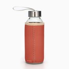 Бутылка для воды стеклянная в чехле «Рядом», 350 мл - Фото 3