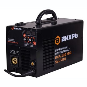 Сварочный полуавтомат Вихрь ИСА-180 MIG PRO, 180 А, 4.8 кВт, 220 В, IP21S, DX25 10693537