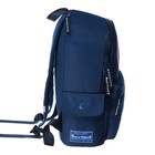 Рюкзак молодежный Bruno Visconti 12-003 40×30×17 мал COPYLEFT синий 12-003-148/02 - Фото 4