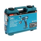 Дрель-шуруповерт Makita DF333DWYE, 12 В, 2х1.5 Ач, Li-ion, 450/1700 об/м, 30 Нм, кейс - фото 24734209