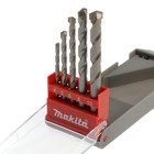 Набор сверл по бетону Makita D-05175, 4-5-6-8-10 мм, цилиндрический хвостовик, 5 шт. - фото 24746190 Набор сверл по бетону Makita D-05175, 4-5-6-8-10 мм, цилиндрический хвостовик, 5 шт. - фото 24746190