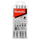 Набор буров Makita B-54704, SDS-Plus, 6-8-10 мм, 5 шт. - Фото 4