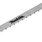 Набор пилок для лобзиков Makita Finish D-72718, по дереву, 100х1.2х9 TPI, 5 шт. - фото 24734271