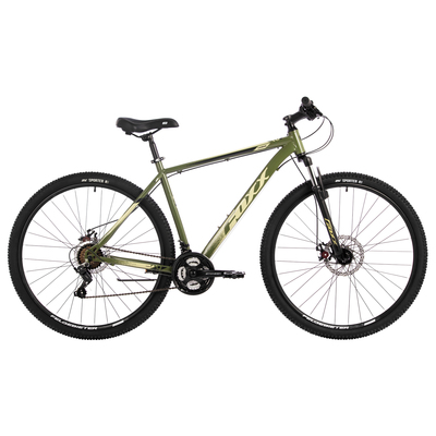 Велосипед 27.5" FOXX  CAIMAN зеленый,сталь, размер 20"