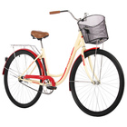 Велосипед 28" FOXX VINTAGE, сталь, р. 18", цвет бежевый - фото 24746209