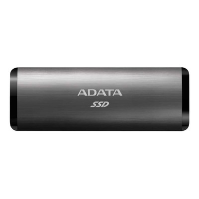 Накопитель SSD A-Data USB-C 256GB ASE760-256GU32G2-CTI SE760 1.8" серый